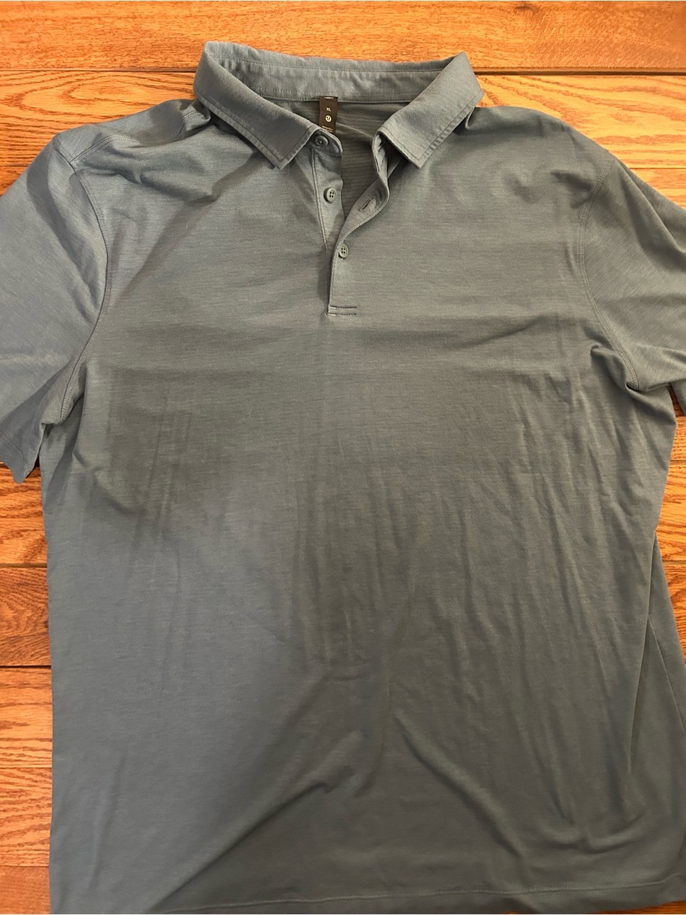 lululemon Men's Polo Shirt - Slate Blue
